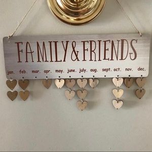 Calendar - Family & Friends